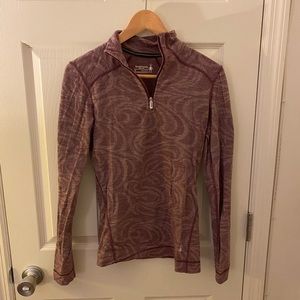 Smart Wool 1/4 Zip Ski Thermal Top